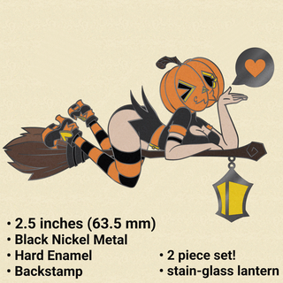PumpkinWitch Pin