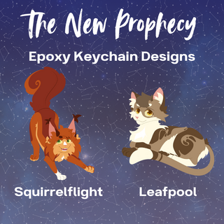 The New Prophecy Epoxy Keychain