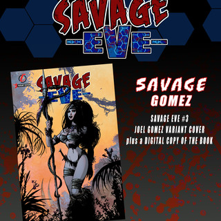 Savage Eve #3 Joel Gomez Cover