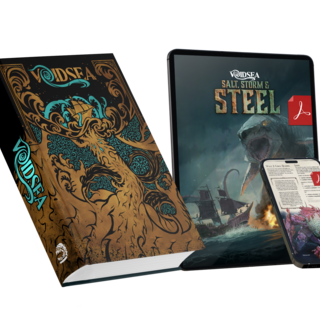 Book - Salt, Storm & Steel - Deluxe Cover