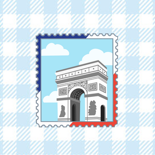 Stamp Arc Pin