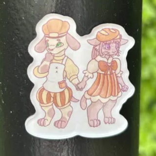 Bakery Babies magnet