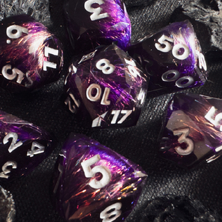 Dice Set - Violet Storm