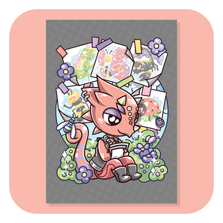 A6 Postcard - Animal Crossing - Flick