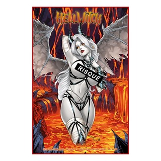 Hellwitch: White Reaper Risqué 11x17" Print