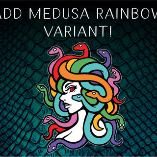 Medusa Rainbow variant pin!
