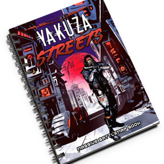 Yakuza Streets - Cyberpunk-themed Massive Printed Battlemap Book