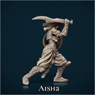 Nythalasian Light Infantry Soldier Aisha