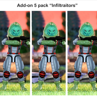 5 pack Infiltraitor Action Figures