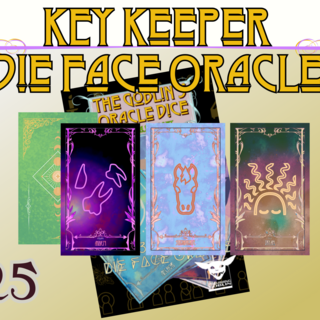 Key Keepers Die Face Oracle Deck