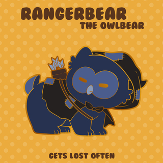 Rangebear Enamel Pin