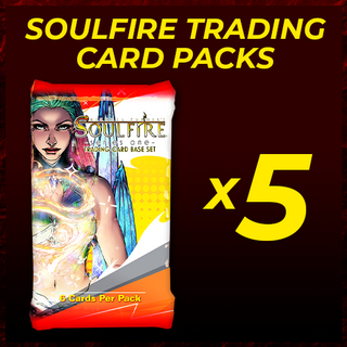Soulfire Series 1 Trading Cards - 5 pack