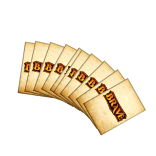 Brave: creatures of the shattered Boss refrence sheets and cards