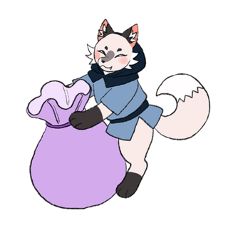 Fox Plush (Silver)