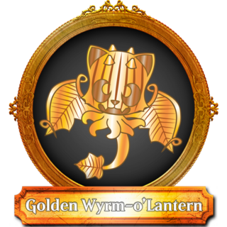 The Legendary Golden Wyrm-o'-Lantern