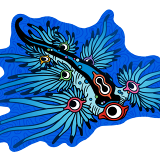 Nudibranch Sticker