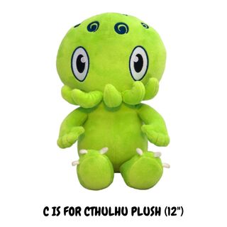 C is for Cthulhu GREEN Plush [12 in.]