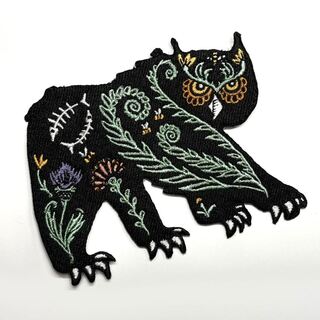 Folk Owlbear Patch - pre-order