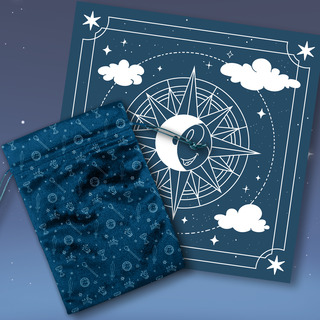 Gaucho's Arcana Tarot Pouch and Cloth