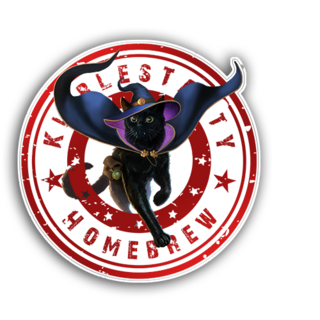 Warlock Cat Sticker (Sticker)
