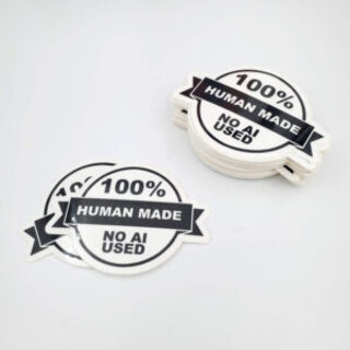 Human-Made Sticker