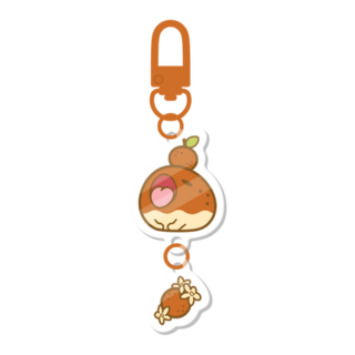 Fruit Frog Keychain