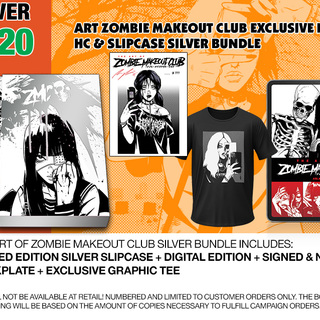 Art Zombie Makeout Club Exclusive Deluxe HC & Slipcase SILVER Bundle 🥈