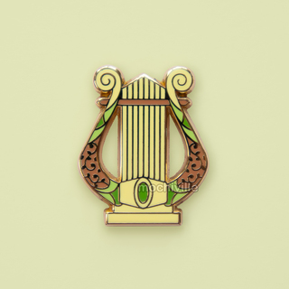 Bard's Lyre Pin
