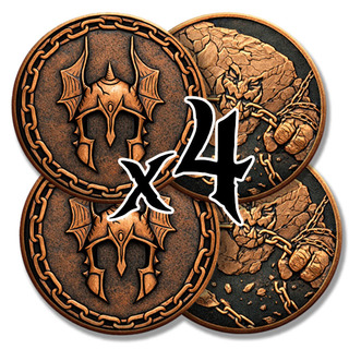 Titanbound Luck Token Pack of 4