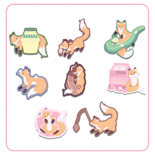 Café Foxes – stickers