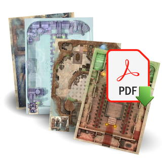 💾🗺️ Battlemaps Dragons au choix - Édition PDF 💰 -50 %