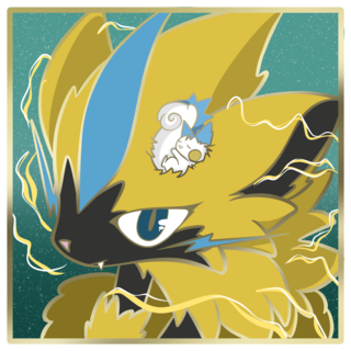 Zeraora Enamel Pin