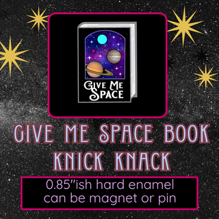KNICK KNACK- Book cover- Give me space