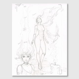 Original Art: Heart of Nokomis Sketch