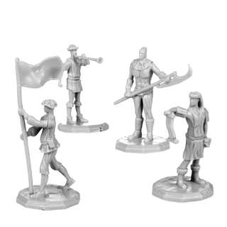 *Unpainted Authority Set | Monster Adventure Townsfolk Minis