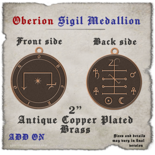 Oberion Sigil Medallion