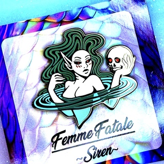 Siren 2" pin
