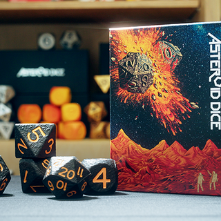 Asteroid Dice Kickstarter Edition