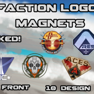 faction logo magnet
