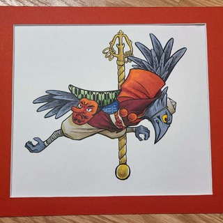 Tengu original art