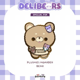 Plush Hoarder "Freebie" Pin