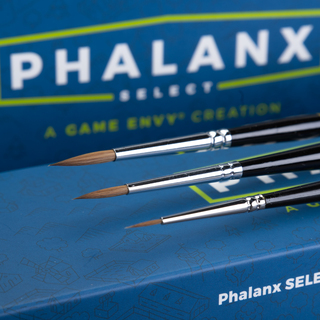 Phalanx SELECT 3-Brush Kolinsky Sable Set