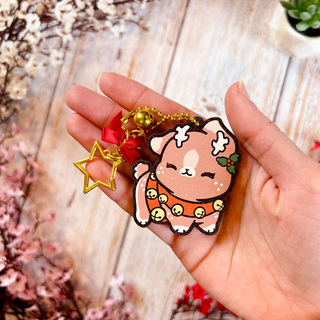 Prancer Wooden Charm | SB 🐰