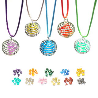 Caged Dice Necklace