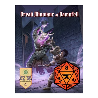 Dread Minotaur of Dawnfell Foundry VTT