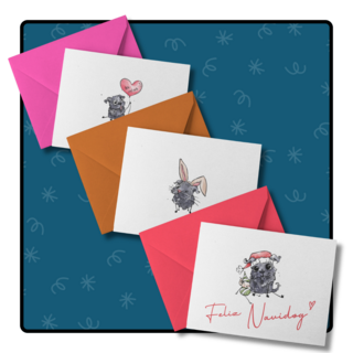 Odd Dog Greeting Cards