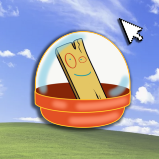 Wood Capsule Pin