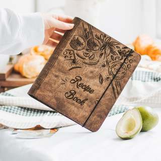 Wooden Recipe Book by EnjoyTheWood