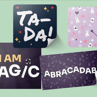 Sticker Bundle + Personalized Thank You ($10)