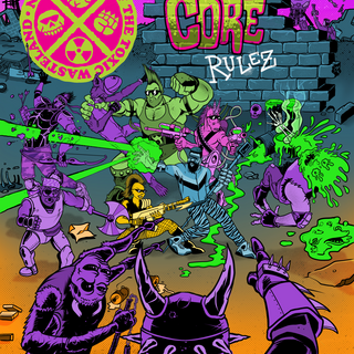 Neon Lords of the Toxic Wasteland Core Rulez softcover